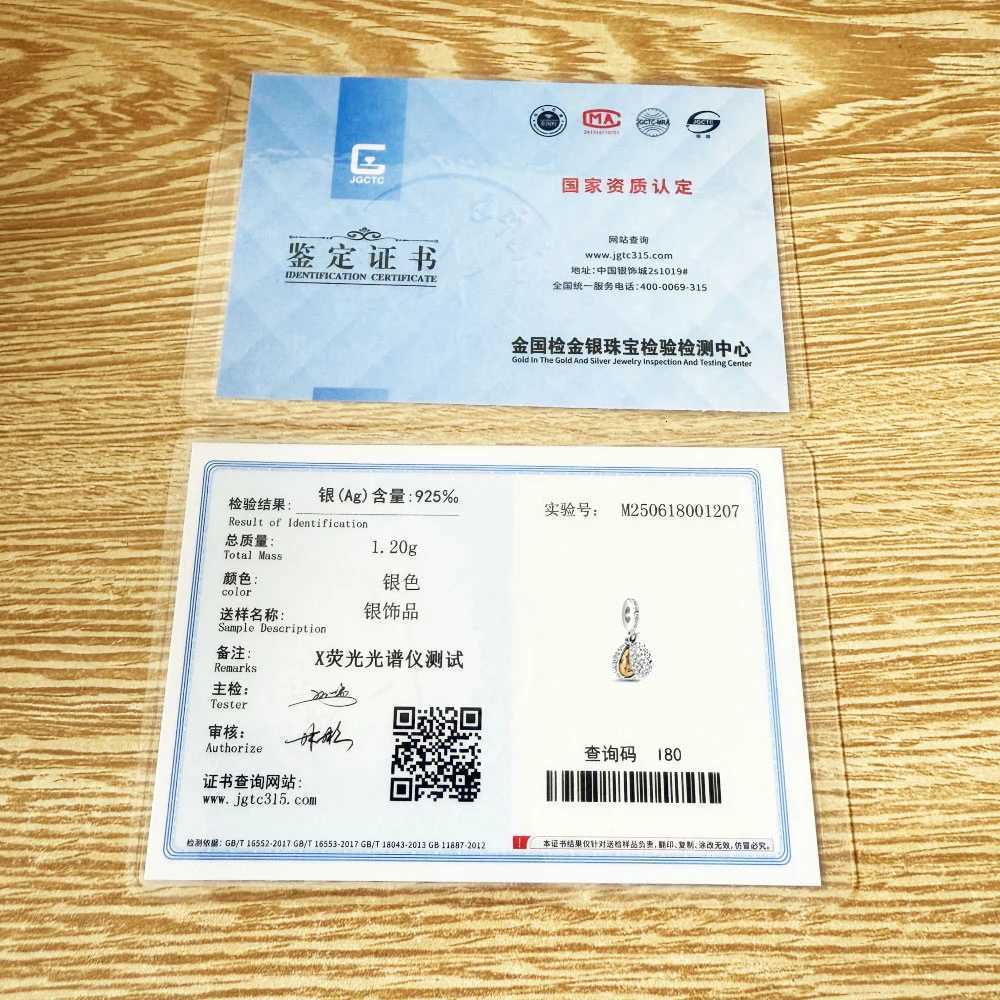 925 Sterling Silver Avocado Doughnut ry Lemon Charm Pendant DIY Wens Exquisite Bracelet Jewelry Gifts X260414 - view 3