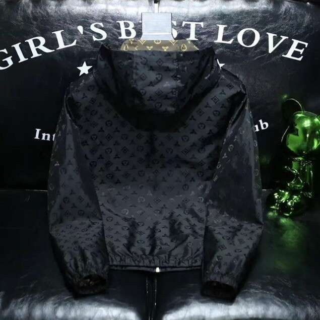 2026 Autumn New Hooded Printed European Version Jacket Top Stylish Cardigan Casual Fashion Slim Fit Coat