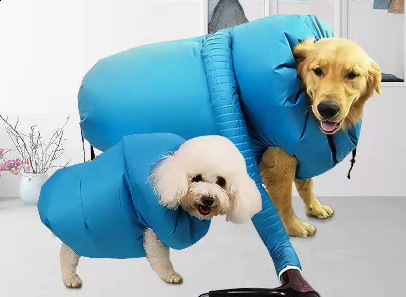 Folding Dog Hair Dryer Portable Pet Drying Bag Efficient Dogs Hair Dryers Blow Bag Cat Dryer Winter Pets Cleaning Accessories 241105