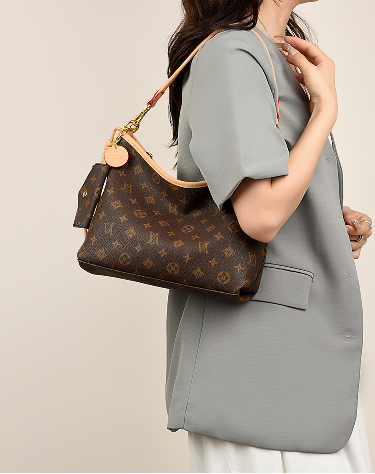 OULAIMEIZI High-End Light Luxury Vintage Handbag For Women New K-Shape Shoulder Crossbody Bag