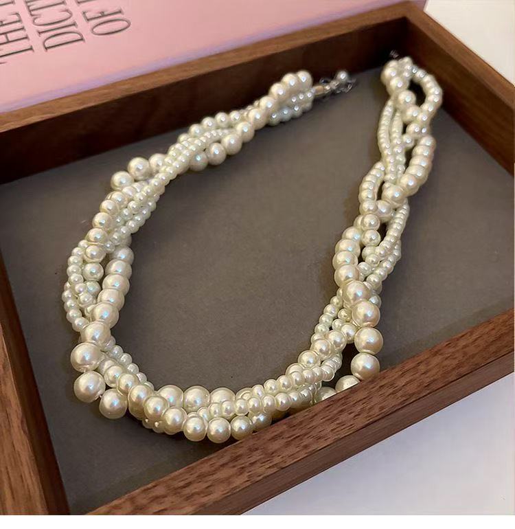 Retrolightluxuryfashionmulti-layernecklace