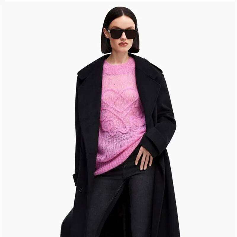 Autumn Winter New Casual Pullover Sweater Long Sleeve Round Neck Loose Soft Knitted Top Women Fashion Knitwear MAKOUFEI
