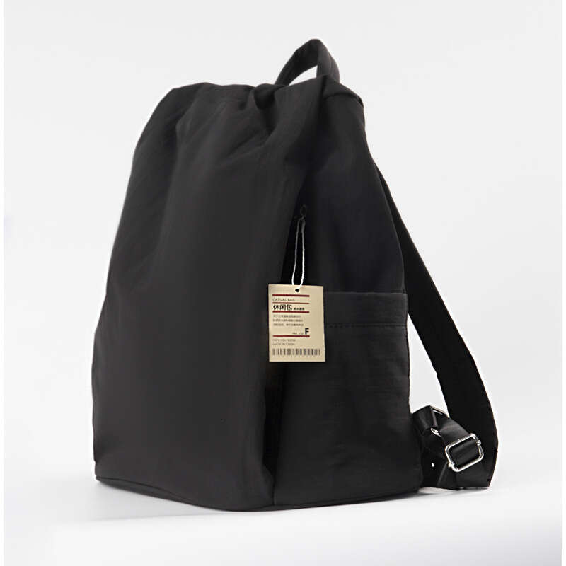 Japanese Style Minimalist Backpack Large Capacity Solid Color Casual Daypack Laptop Bag Travel School Bag For Men Women Lightweight SENYY