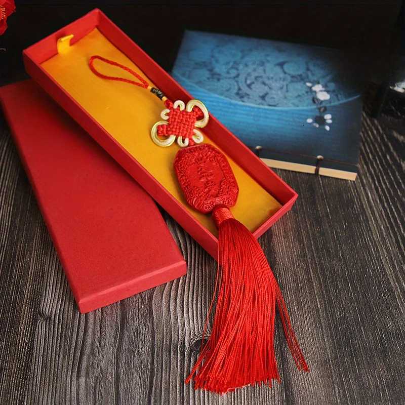 Red Chinese Knot Tassel Hanging Decorations Traditional Lucky Charms for New Year Home Decor GiftsT260415