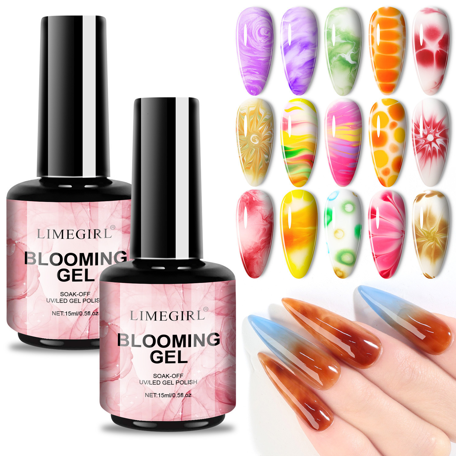 Nail Art Glue Quick Art Specialized Specialized Blush Gradient Fast Blending Liquid Nail Color Functional Gel X260415