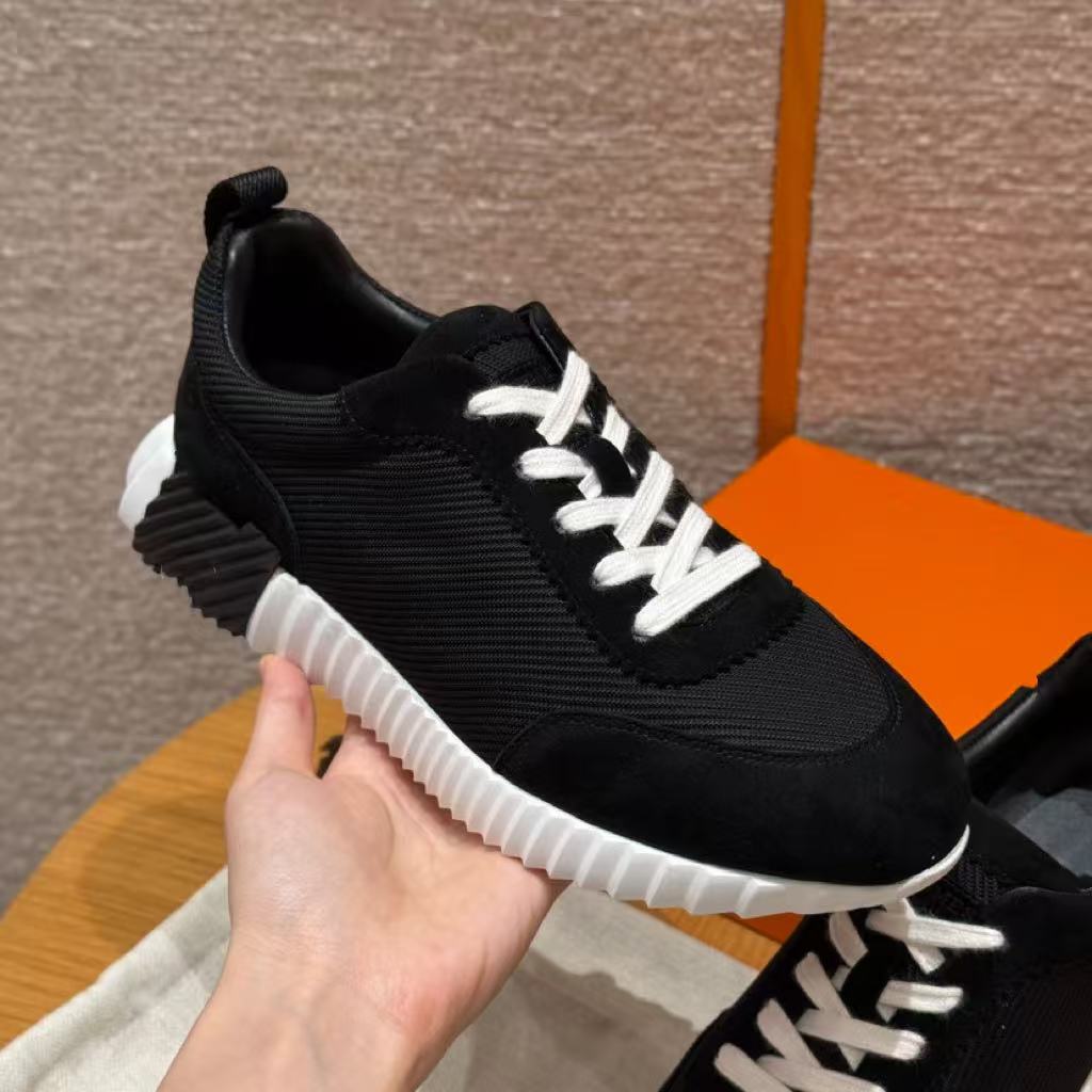 Italy Design Newest Men Women Quilted Sneakers Calfskin & Suede Leather Trainers Shoes Famous Brand Party Dress Wedding Runner Sports Comfort Skateb