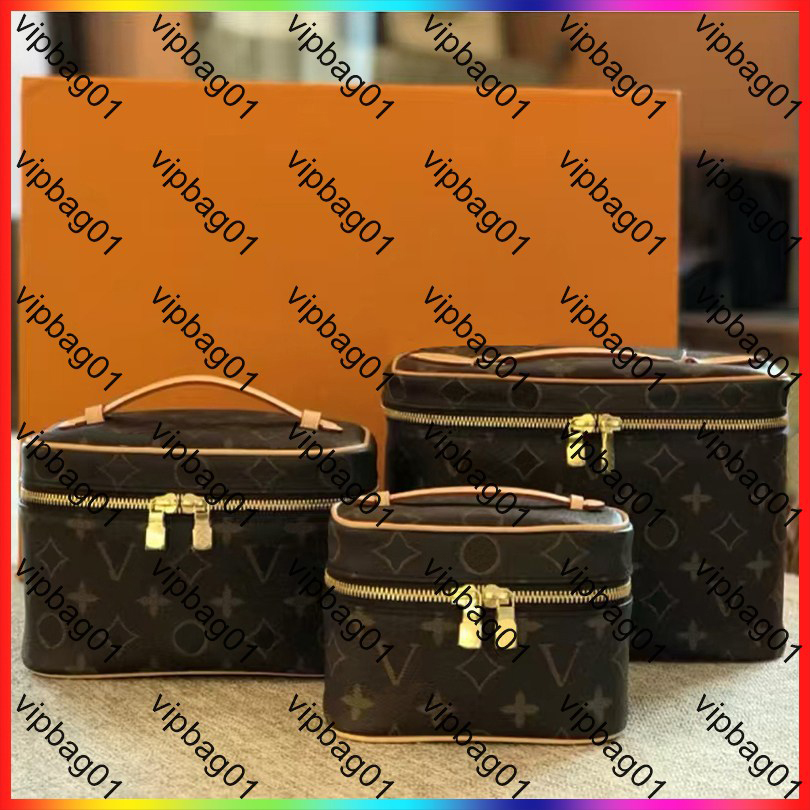10A cosmetic bag case women's makeup bag luxury designer zipper travel toiletry pouch high quality lady classic shoulder bag wash bag crossbody handbag purses wallet
