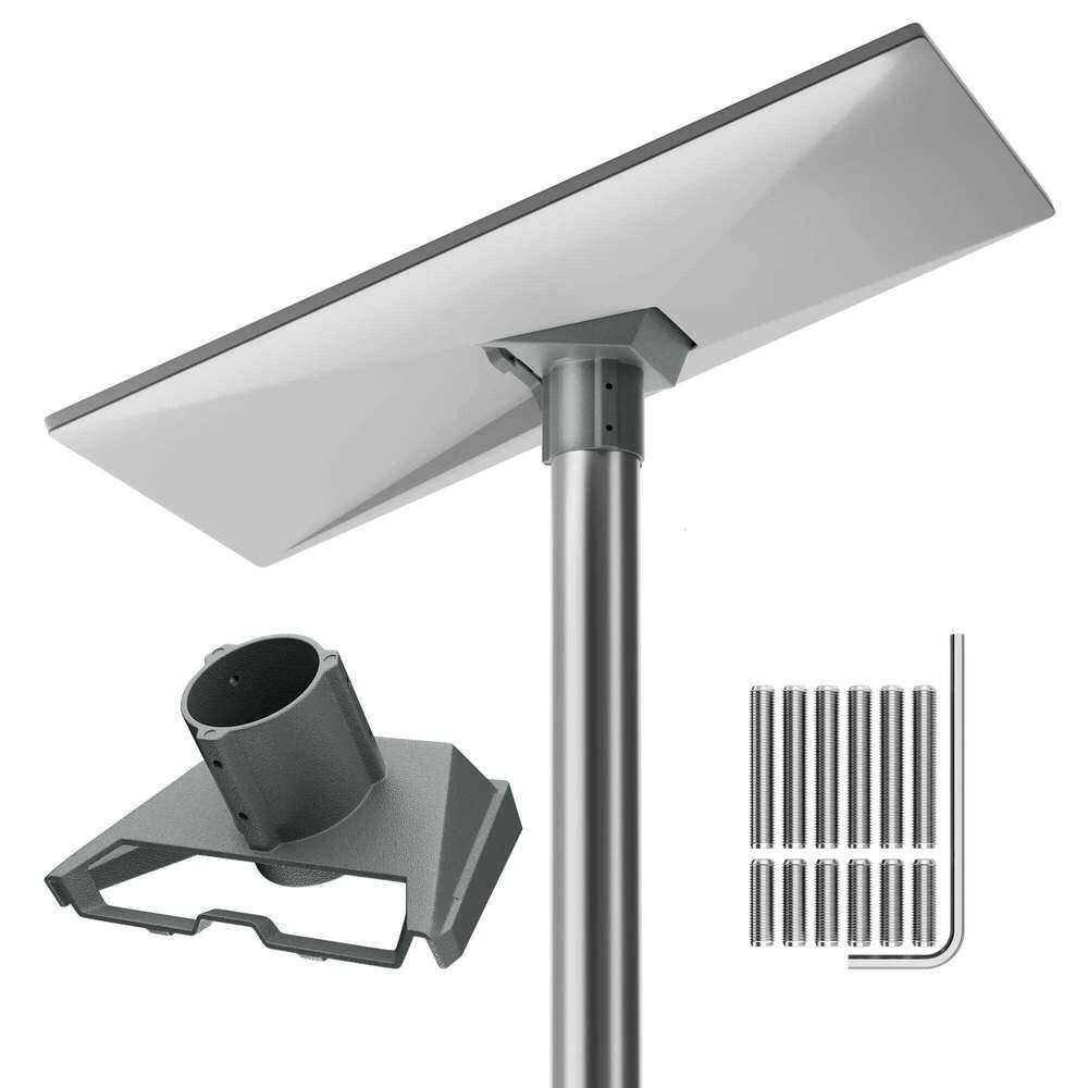 Pipe Adapter Starlink Gen 3 V3 Dish Kickstand Metal Pole Mount Kit for 1" to 2.1" Pipes Universal Adapt Installation