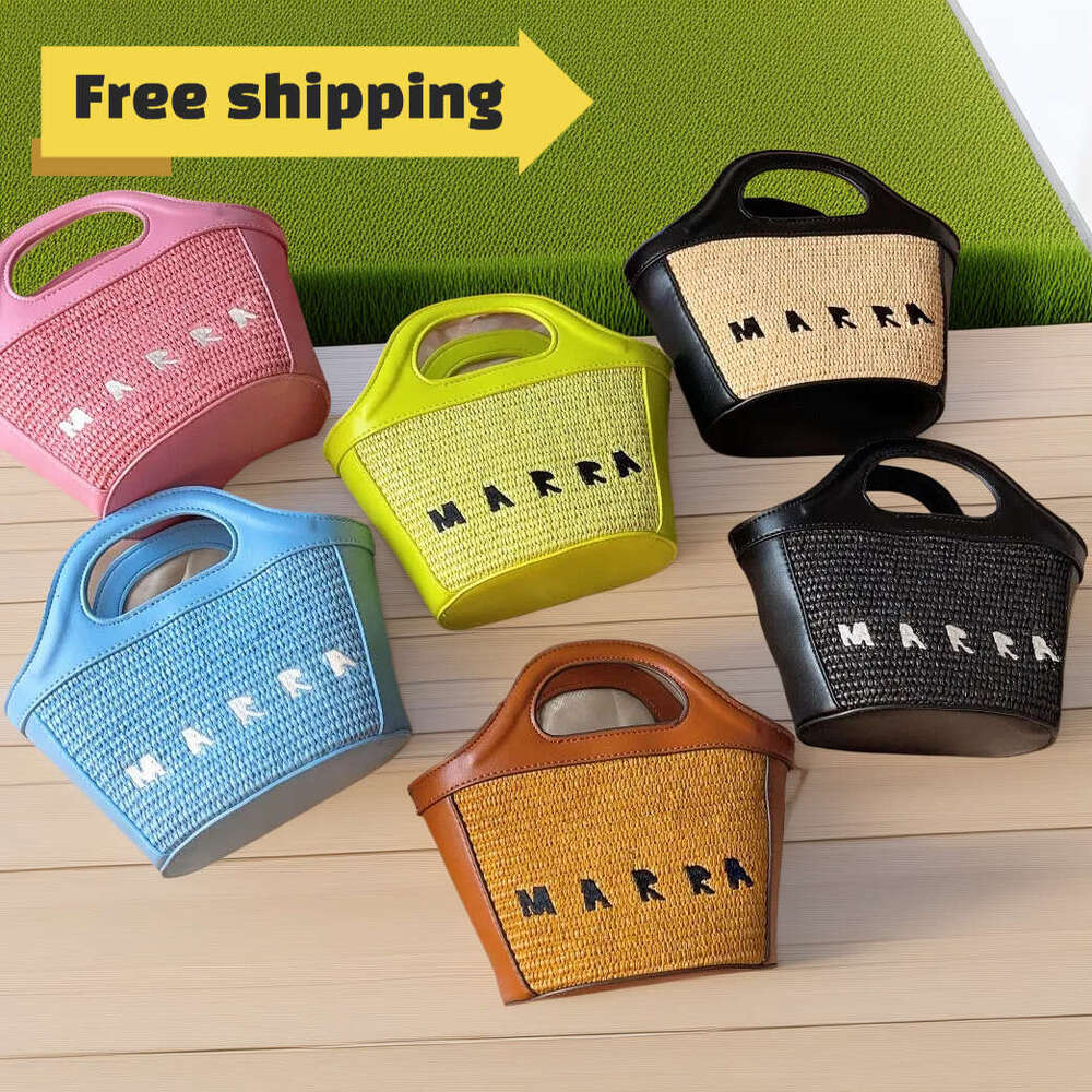 Beach Totes Summer Designer Fashion Luxury Shoulder Women Crossbody Vacation Classic Shopping Bag Letter Straw Ladies Handbags