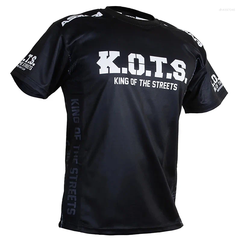 Men's T Shirts 2026 Summer Trend 3D Printed K.O.T.S. Street Fighting Competition T-shirt For Outdoor Sports And Fitness Streetwear
