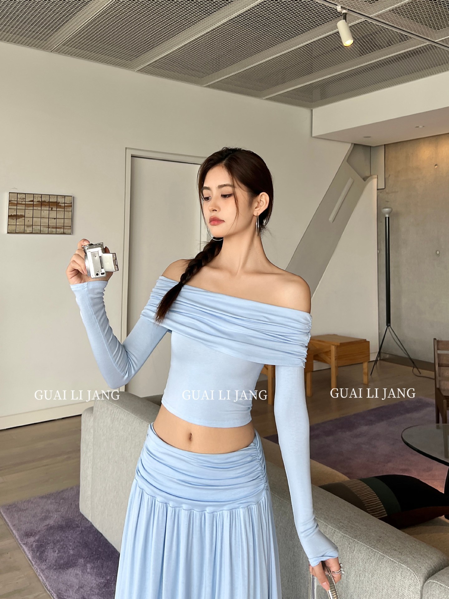 BoozRey Glitter Cotton Halter Long Dress 2 Piece Set Women Sleeveless Sling Slim Top and High Waist Hip Wrap Skirt Party Outfits 240704