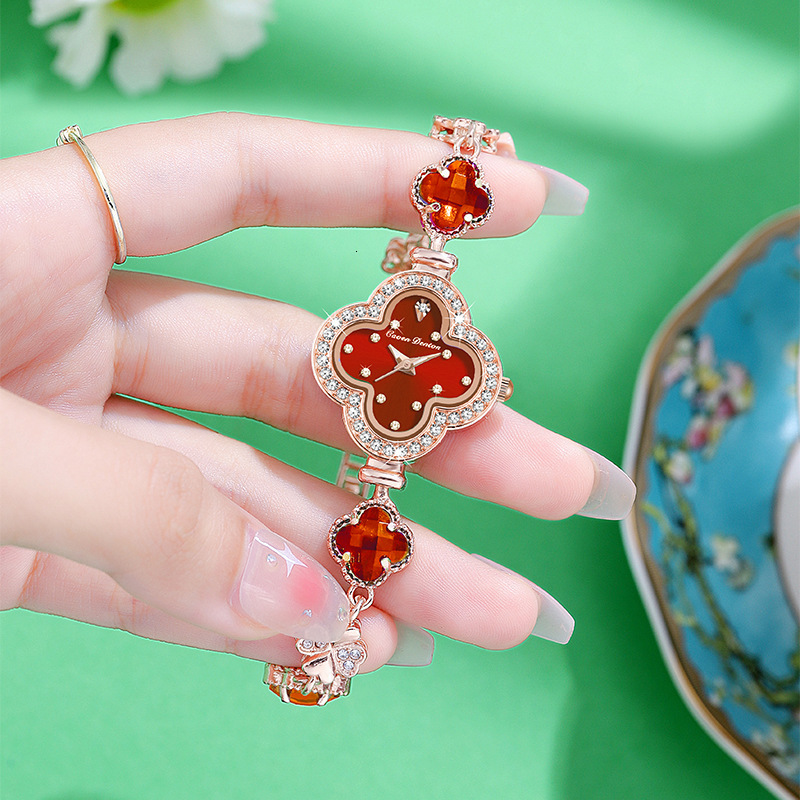 Watch Women Designer Moissanite Watch Women's Quartz Watch Bracelet Wristwatch High Quality Luxury Watch reloj de lujo orologio di lusso montre f