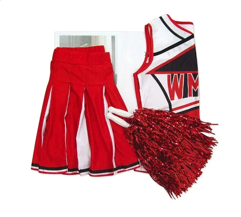 High School Glee Club Girl Cheerleader Costume Style Cheerleading Varsity Cheerios Fancy Dress Uniform y260414 - view 4