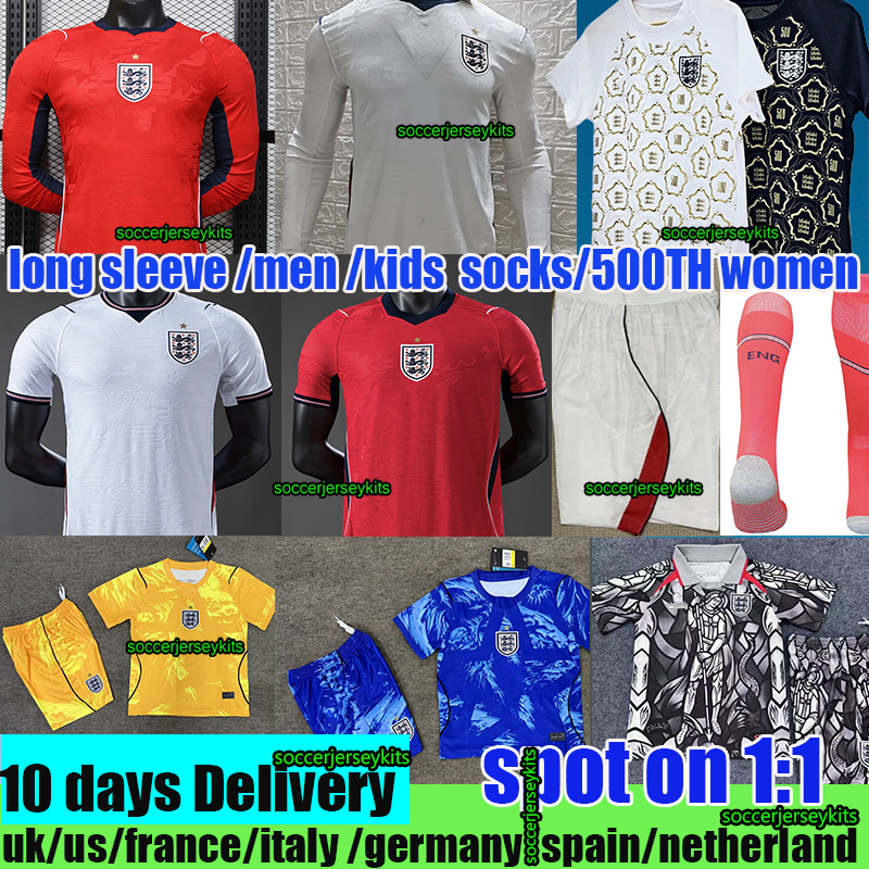 england world cup 2026 england shirts 500TH women 3XL 4XL SAKA FODEN england top long sleeve BELLINGHAM PALMER KANE ENGLAND kit kids shirts 26 27