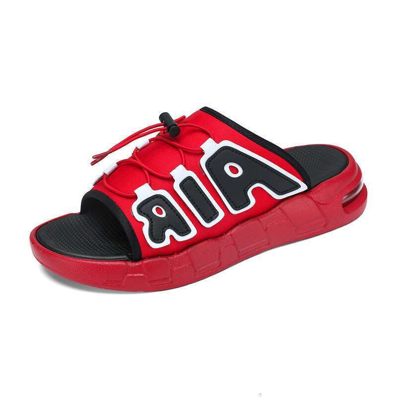 Plus Size Air Cushion Trendy Brand Slippers Summer Wear Internet Celebrity Non-Slip Outdoor Sports Thick-Soled Beach Sandals 6698