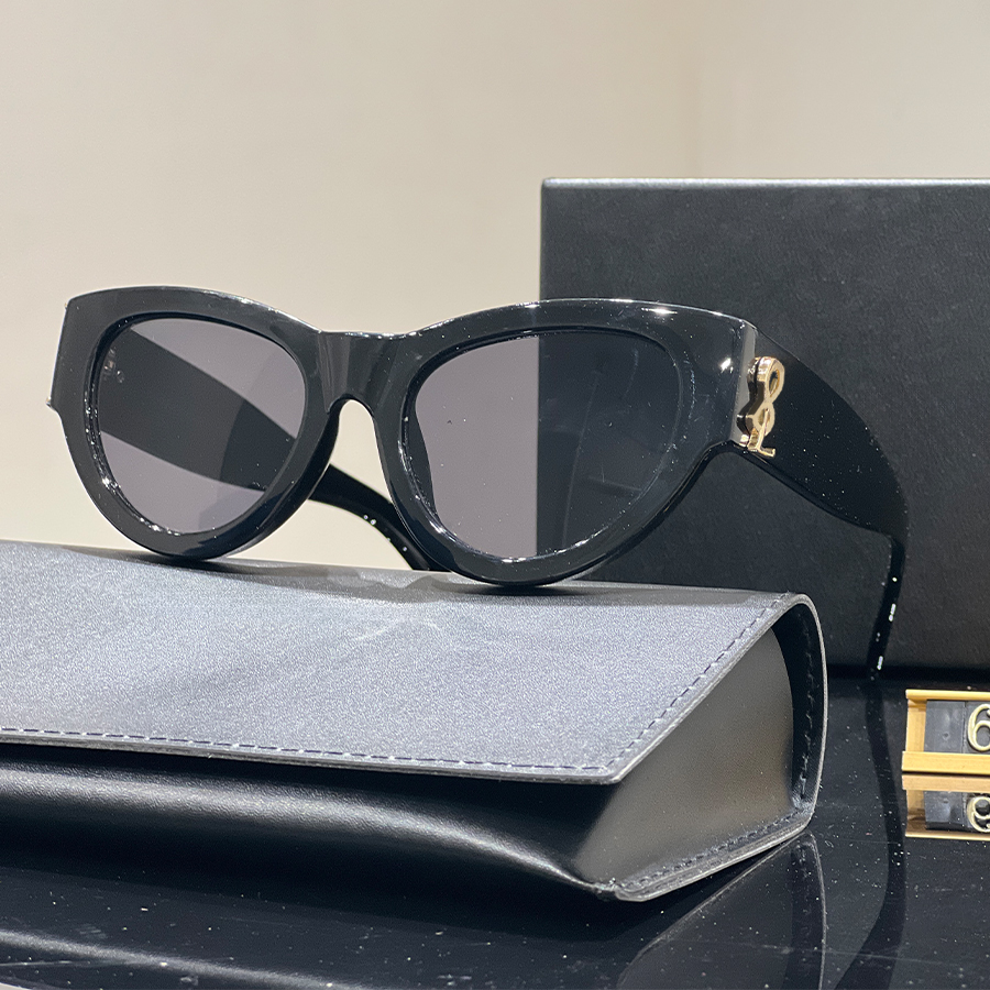 Designer Women Sunglasses Fashion Sunglasses Cat Eye Men Sun glass Goggle Adumbral Letters 6 Color Eyeglasses