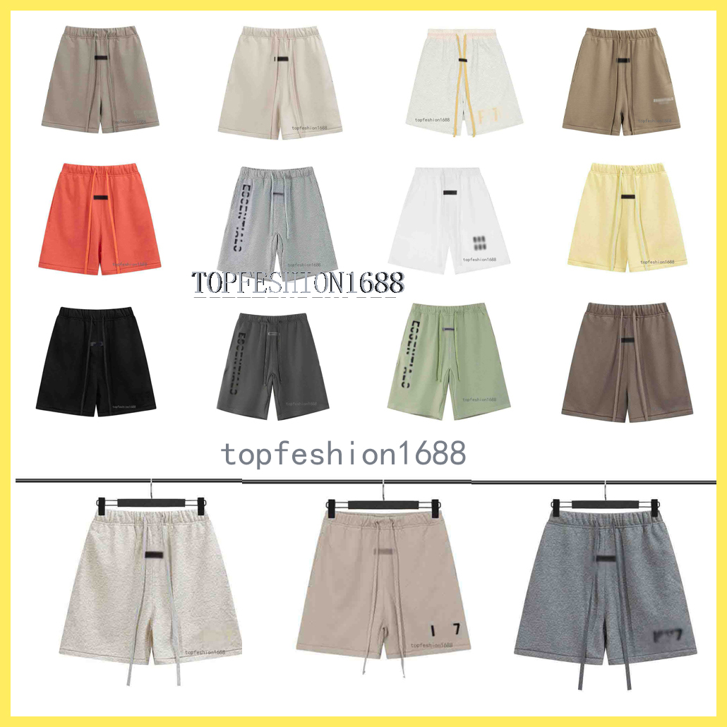 Designer Top Quality Shorts cotton Men's And Women's Streetwear Shorts hip Fashion Reflective Loose Drawstring knee length Pants us s-xl