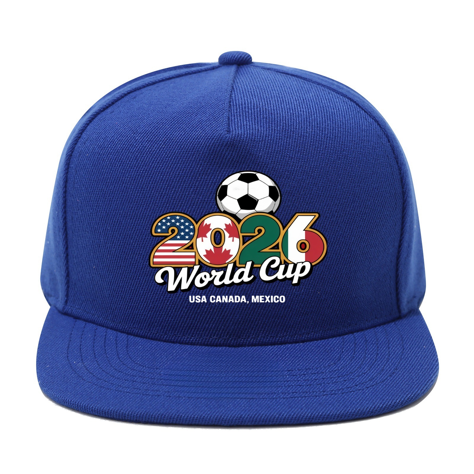 2026 World Cup Mascot Baseball Cap USA Mexico Canada Women Men Maple Dad Hat Unisex Football Fan Cap Unisex Adjustable Buckle