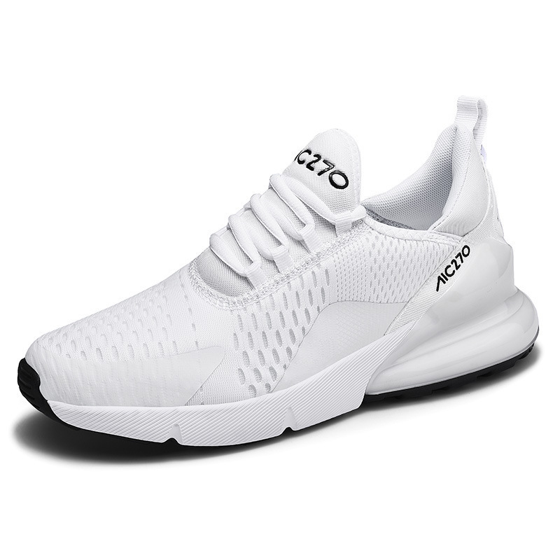 Free shipping Men comfortable and trendy soft soled sports and leisure shoes men thick soled height increasing Practical white plain