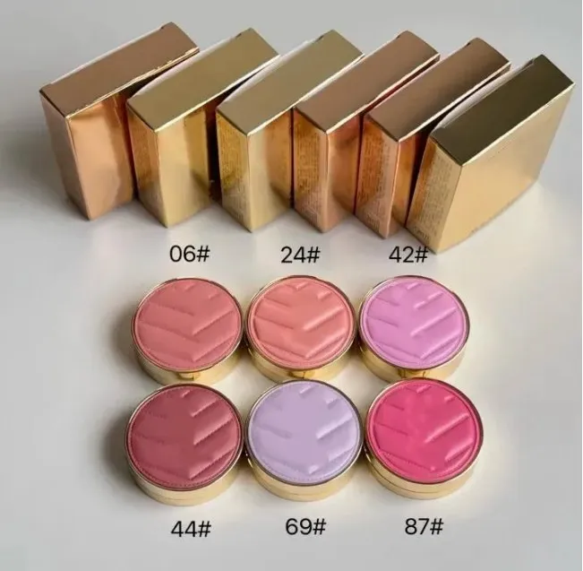 6g Brand Pink Blush #44 #69 42 06 24 87 Powder Matte Face Blush Face Blusher Blendable Formula Long Lasting Moisturizing Waterproof Light