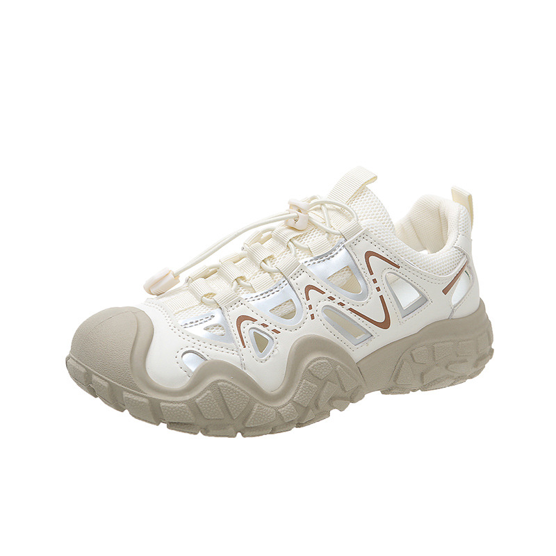 Free shipping 2026 hot selling breathable mesh hiking shoes for women, quick lace up anti slip outdoor hiking shoes