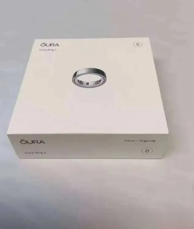 Fourth Gen With Approach tech73 Oura Smart Ring Invisible Brushed Finish Available In Black & Metallic Colors Sizes: 4-15