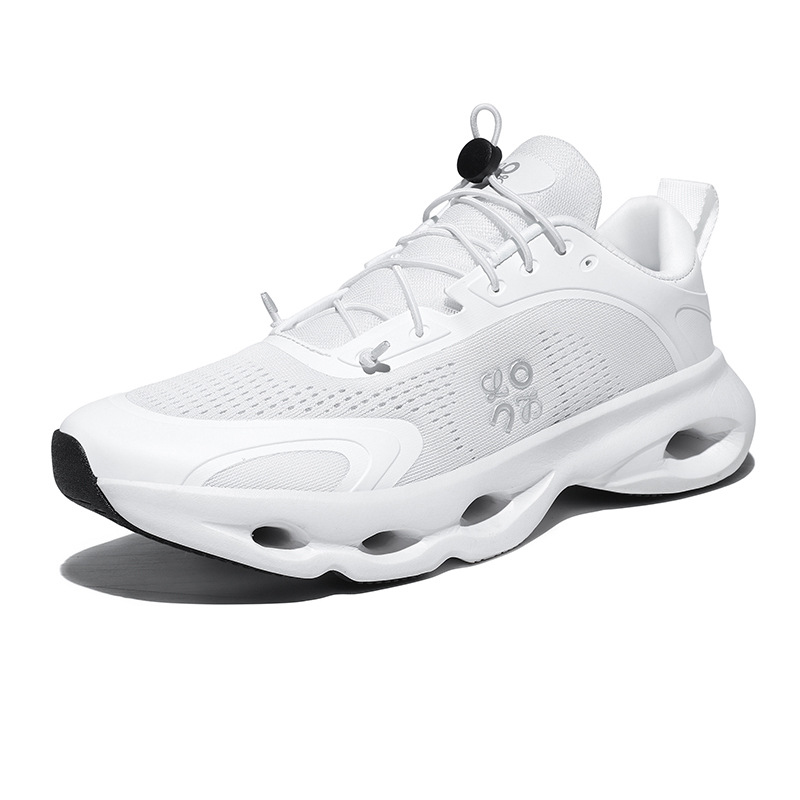 Free shipping Men comfortable and trendy soft soled sports and leisure shoes men thick soled height increasing Comfortable blue plain