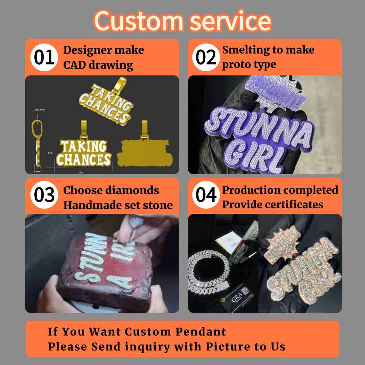 Fine Jewelry Hip Hop White Gold 925 Sterling Silver VVS Moissanite Diamond Cluster Tennis Chain Bracelet Necklace for Men Women