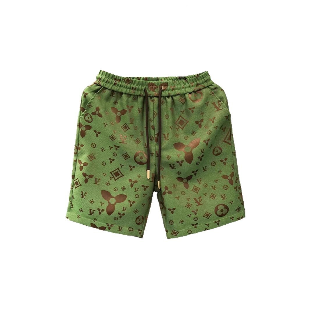 2026 Men's New Designer Luxury Brand Summer Casual Shorts Travel Beach Shorts Cross-border Foreign Trade Five Quarter Shorts Loose And Fashionabl