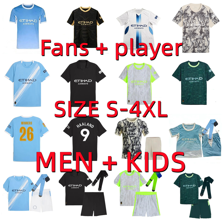 25 26 27 Man CityS HAALAND REIJNDERS Doku soccer jerseys 2026 2027 Manchesters city CHERKI MARMOUSH REIJNDERS GVARDIOL football shirt player version Men kids kits