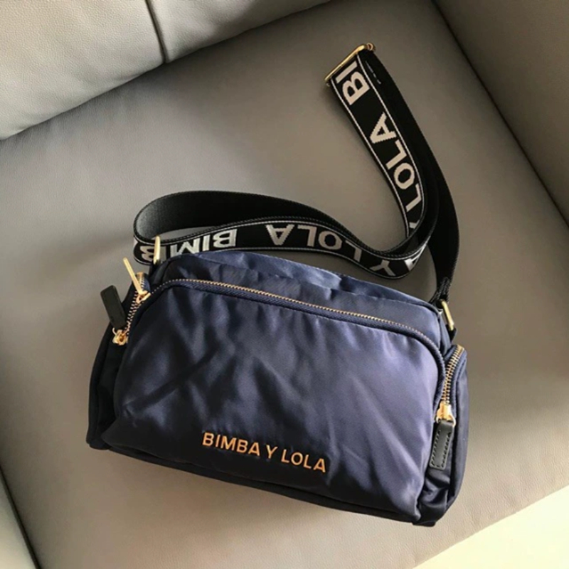 2026 Classic Spanish Women's Bag BIMBLOLA Binba and Lola Women's Shoulder Bag Diagonal Cross Bag Camera Bag Letter Design BIMBA Y Lola