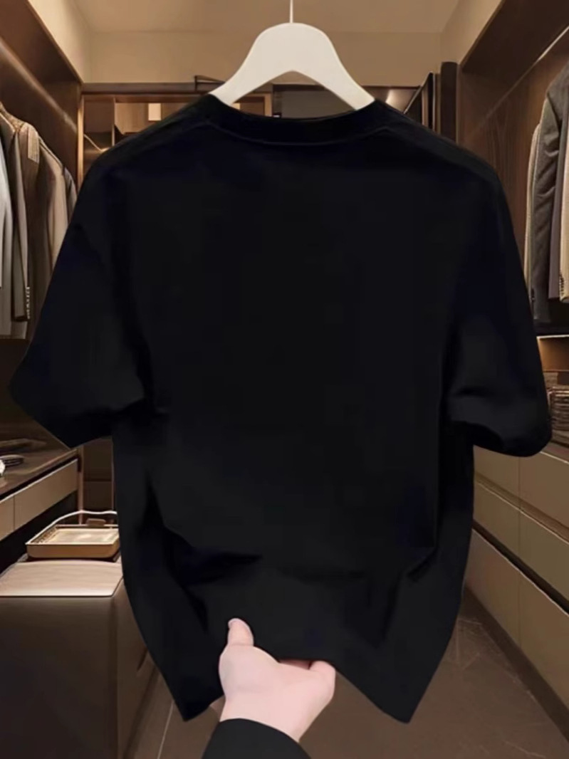 Free shipping luxury Men's T-Shirts Fashionable and minimalist printed T-shirt with personalized and comfortable short sleeves