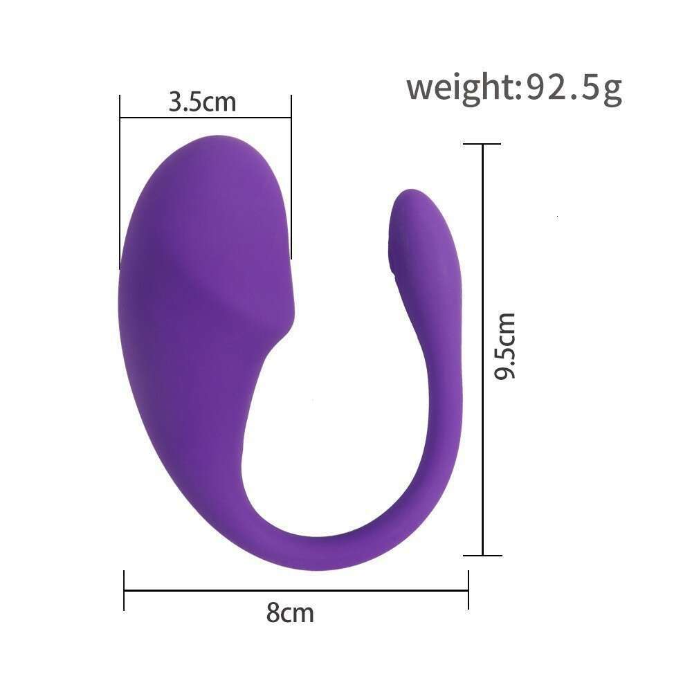 APP wireless vibrating vibrating egg clitoral stimulation masturbator wearable outdoor adult product can be inserted into the body.