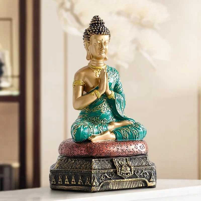 Chinese Style Buddha Ornaments Home Buddhist Halls Enshrine Furnishings Zen Home DecorationsT260415