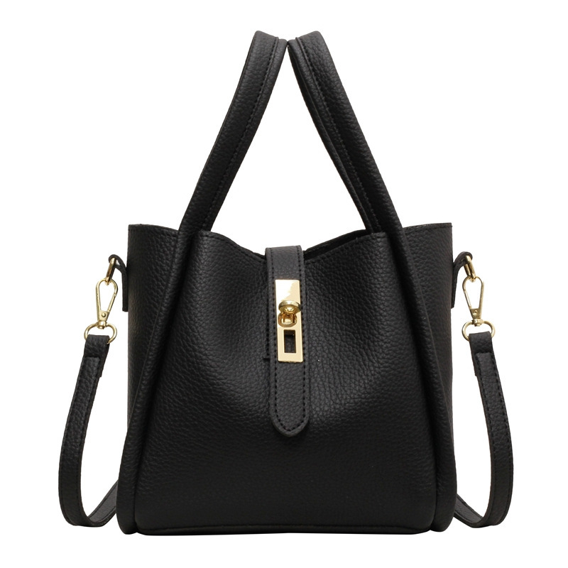 Autumn New Women's Handbag Crossbody Exquisite Basket Light Luxury High-End Bucket Bag