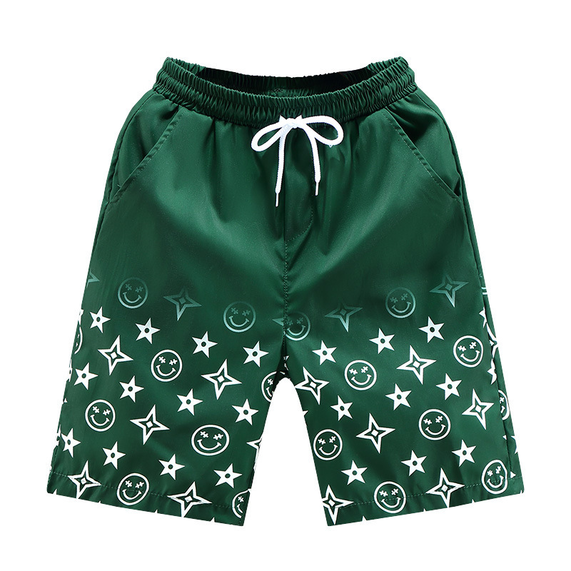 Designer Pants 2026 Summer Ice Silk Men's Quick-drying Sports Shorts Casual Loose Five-piece Beach Shorts Luxurious Printed Shorts Five-piece Pan