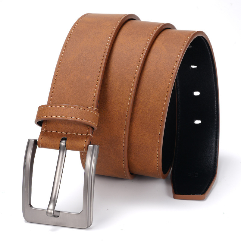 Style Fashion Welour Genuine Leather Belt For Jeans Leather Belt Men Mens Belts Suede Belt Straps 260205