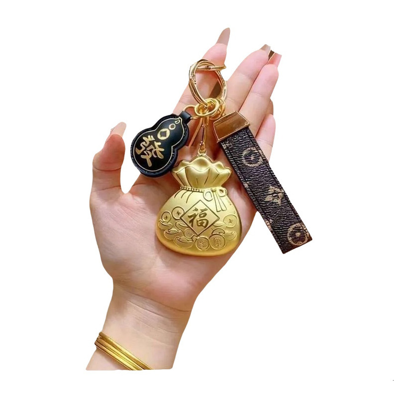 Designer 2026 New Lucky Phone Chain Keychain Pendant Get Rich Quickly Wealth Attracting Bag Charm Car Decoration Fashion Lucky Gift For Men Women