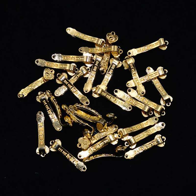 10pcs Chinese Amulet Crafts Golden Auspicious Ruyi Gifts Home Feng Shui Power Scepter Decoration Ornaments Good FortuneT260415