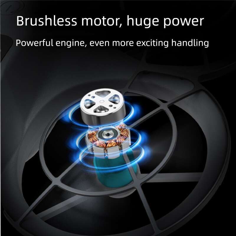 K200 Brushless Drone 4.5 Inch Large Screen Remote Control Ultra HD Dual Camera Full Protection RC Quadcopter Toy for Kids Adults CKS
