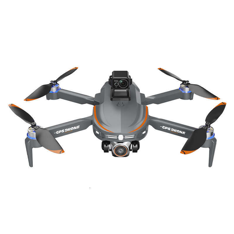 S28 GPS Brushless Foldable Drone 4.5 Inch Screen Remote Control Auto Return Obstacle Avoidance HD Aerial Photography RC Quadcopter for Adults Beginner