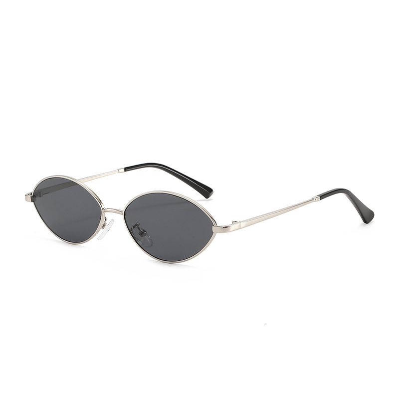 2026 New Metal Small Frame Oval Sunglasses, Fashionable Versatile Sunglasses for Women, Wholesale