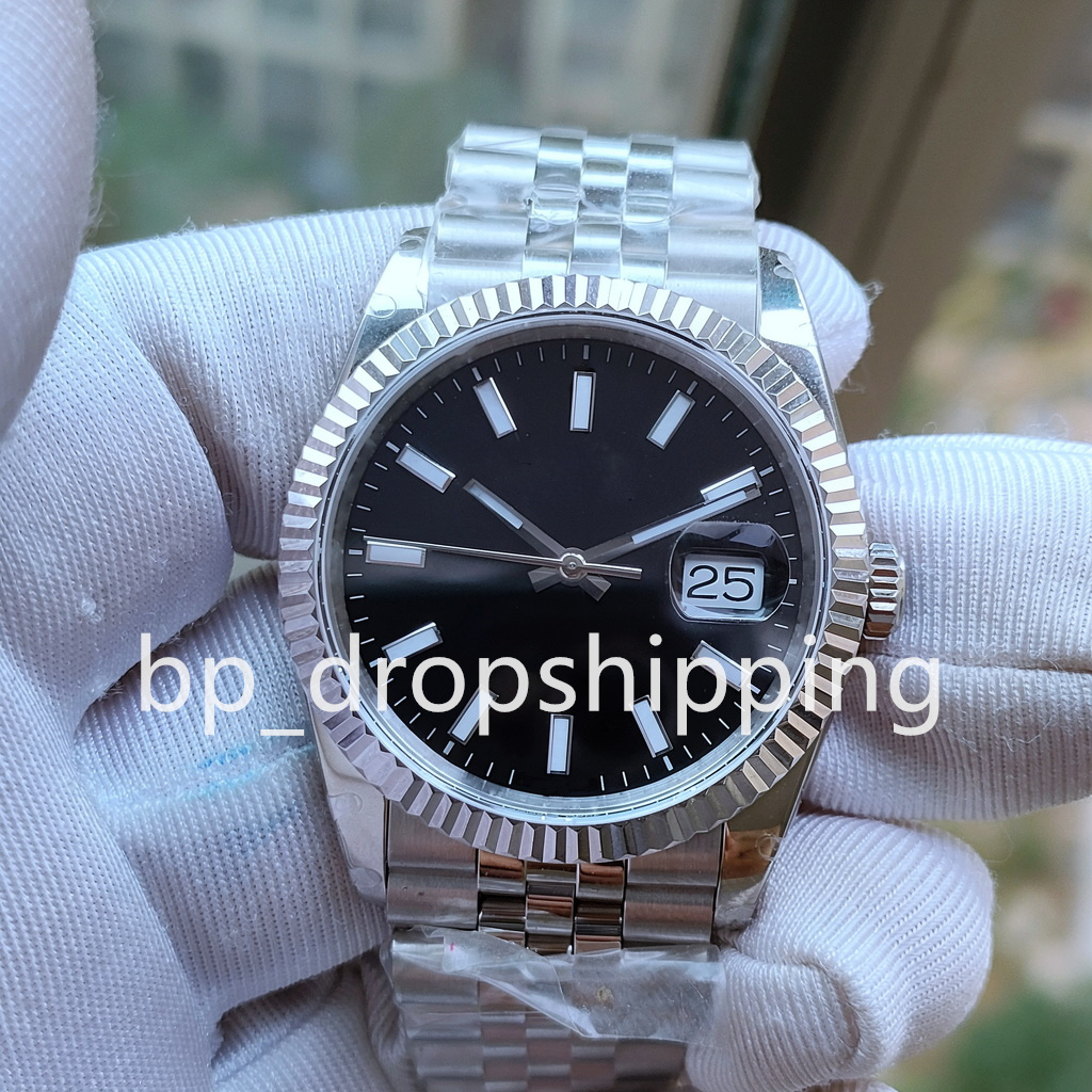 BP Factory 36mm Unisex Watches Men's Watch Ladies Watch Automatic 2813 Watches Green Palm Leaf Wimbledon Dial 126234 BPf Jubilee Mans Wristwatches