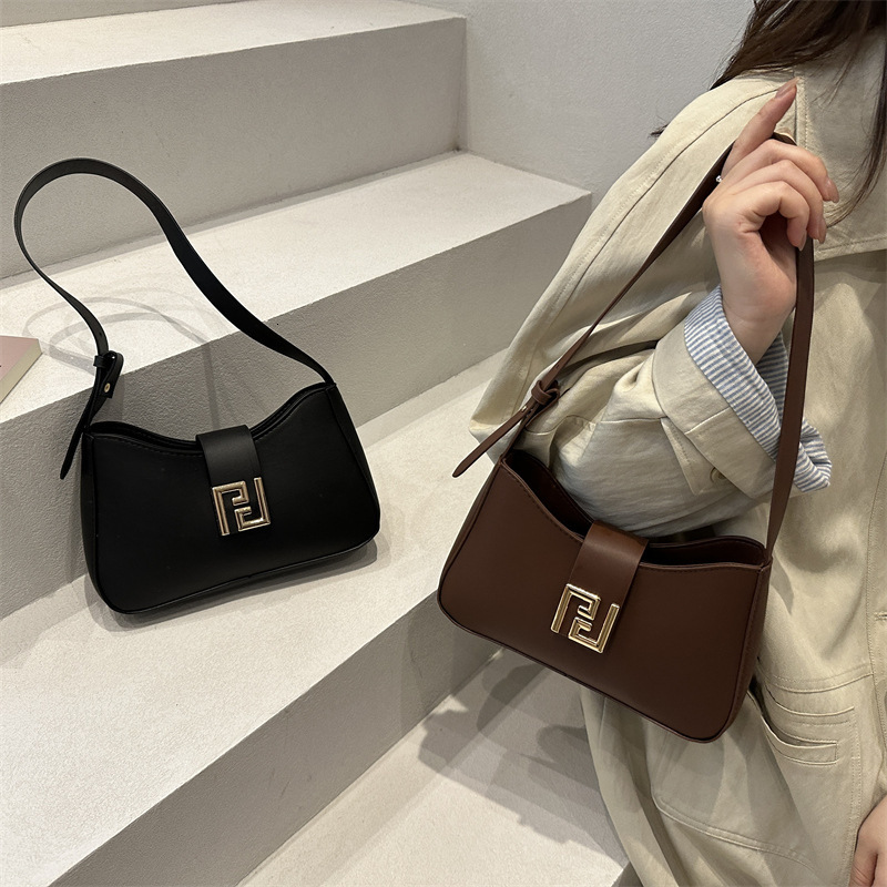 New Casual Women's Underarm Simple And Fashionable, Stylish Single Shoulder Crossbody Bag, Small Square Bag - view 1