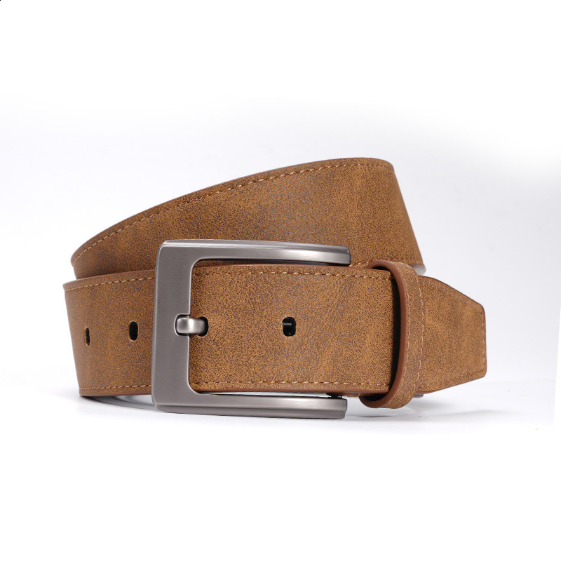 Style Fashion Welour Genuine Leather Belt For Jeans Leather Belt Men Mens Belts Suede Belt Straps 260205
