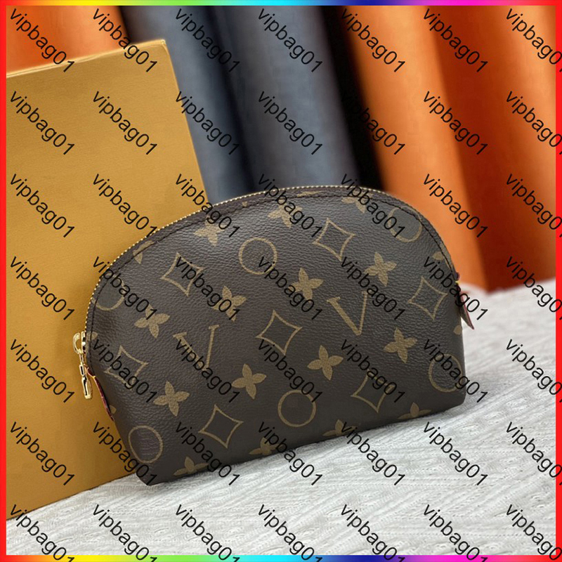 5A Luxury case makeup bag designer clutch Bag cosmetic bag vanity bag top quality travel pouch zipper storage bag fashion classic retro lady toiletry bag purse wallet