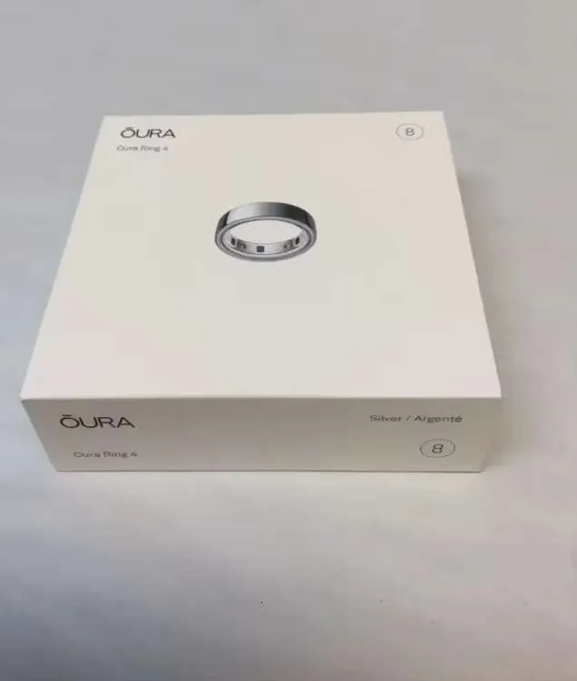 Fourth Gen With Approach tech73 Oura Smart Ring Invisible Brushed Finish Available In Black & Metallic Colors Sizes: 4-15