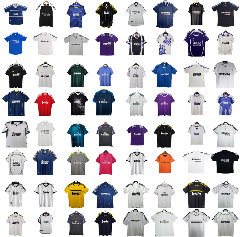 2011 2012 2013 2014 reals madrid Retro soccer jerseys 10 11 12 13 14 15 16 17 18 RONALDO Maillot SERGIO RAMOS BENZEMA RAUL ZIDANE R. CARLOS REDONDO Vintage football shirts
