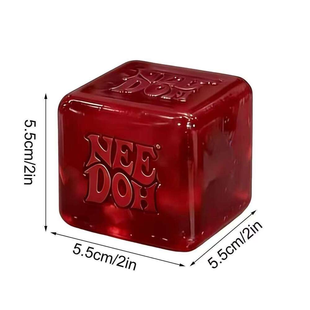 Hot Needoh Nice Stress Reliever Fidget Tool Anxiety Focus Desk Sensory Cube for Adults Kids Slow rebound and comfortable touch
