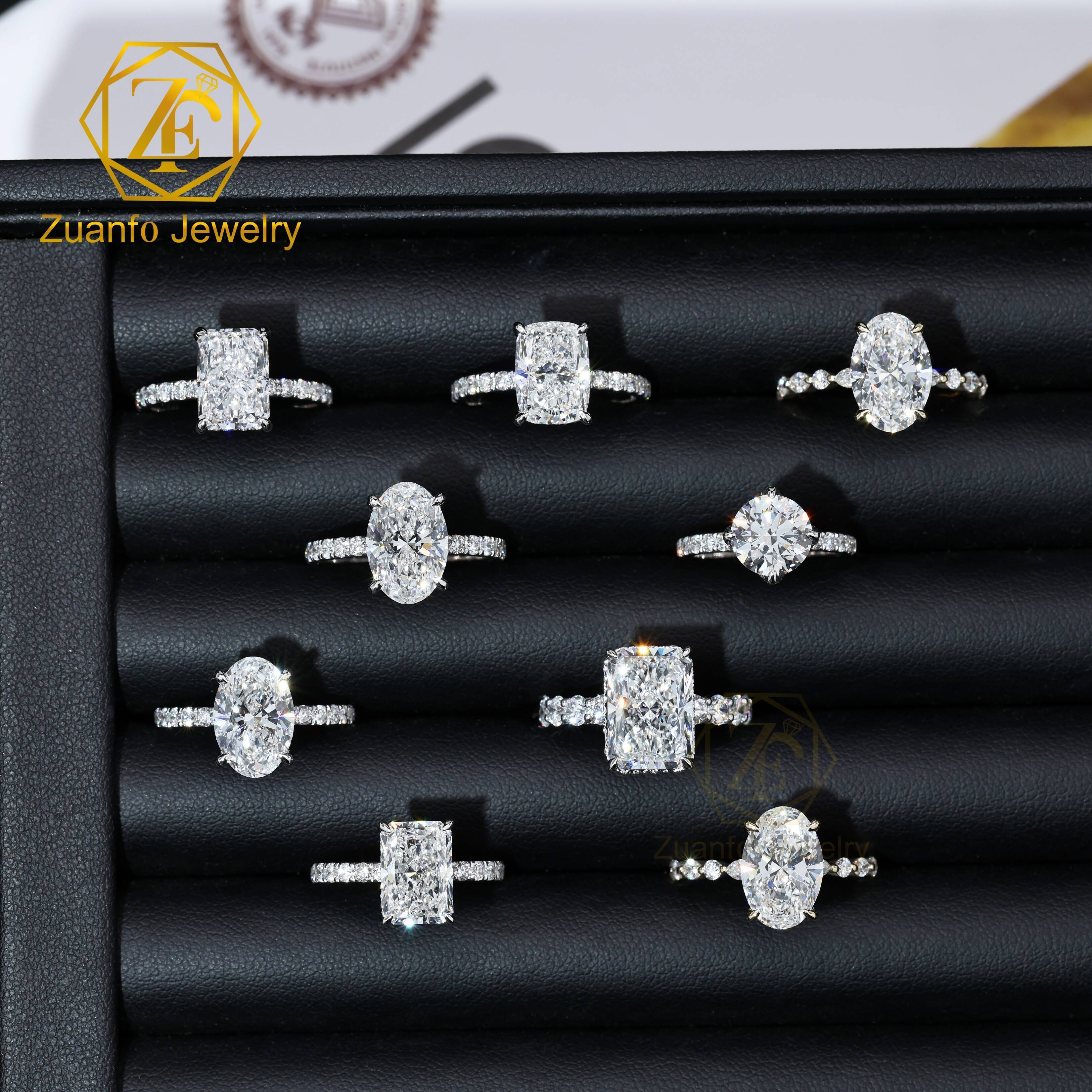 14K Gold Custom Vintage-Inspired Fine Jewelry Hand Engraved Milgrain Engagement Ring with Marquise Center Lab Grown Diamond